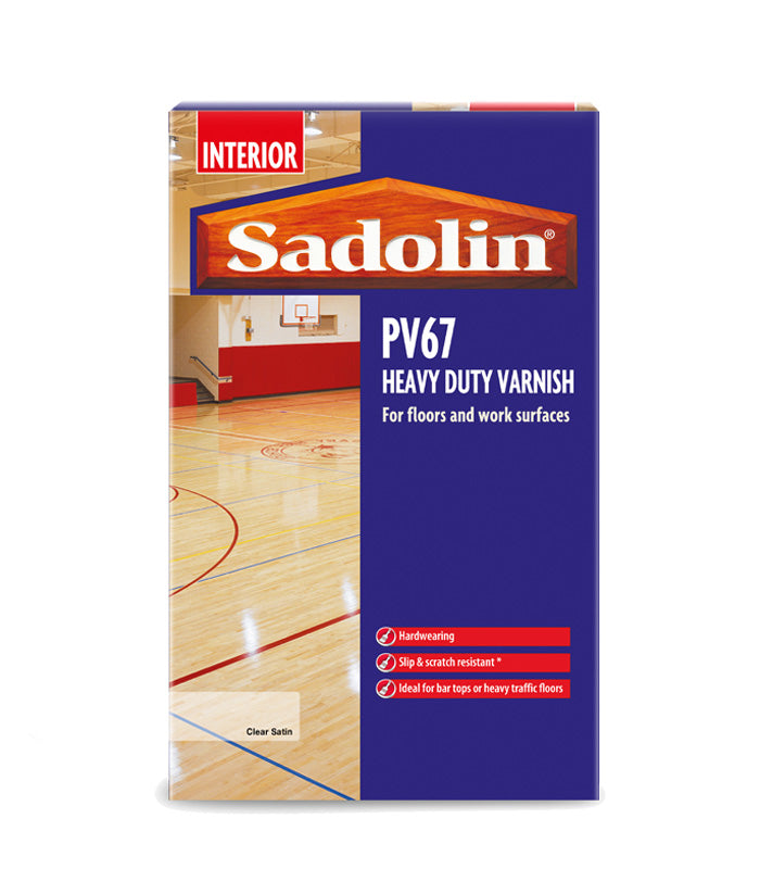 Sadolin PV67 Heavy Duty Varnish - Satin - 5L