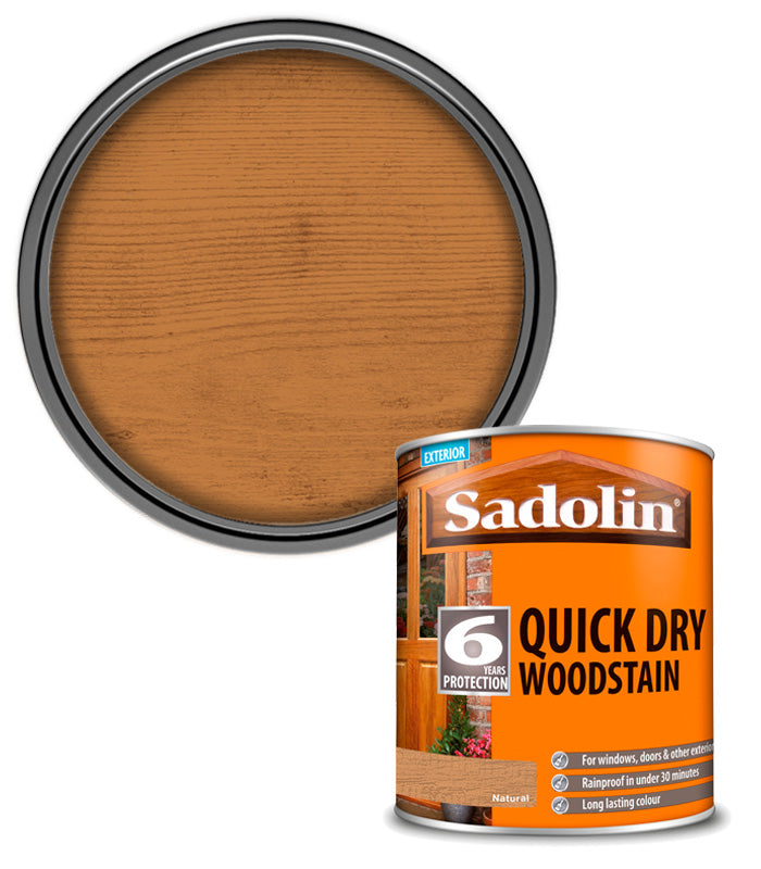 Sadolin Quick Dry Woodstain - Natural - 1L