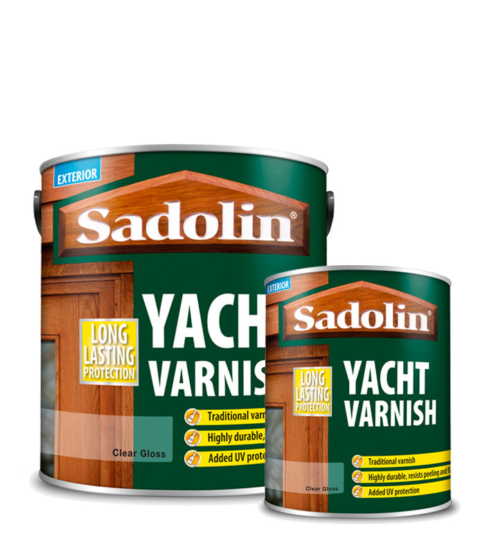 Sadolin Yacht Varnish - Clear - All Sizes