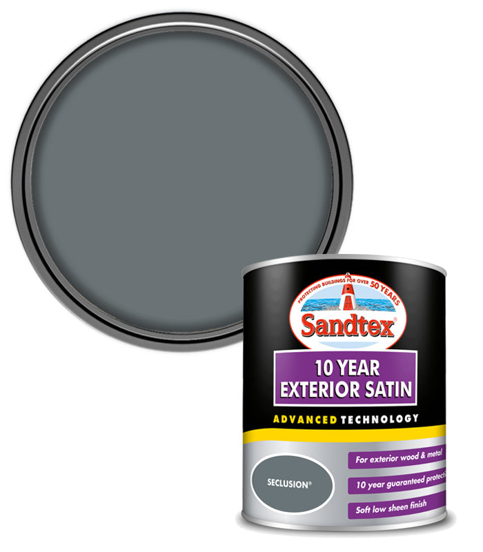 Sandtex 10 Year Exterior Satin - Seclusion - 750ml
