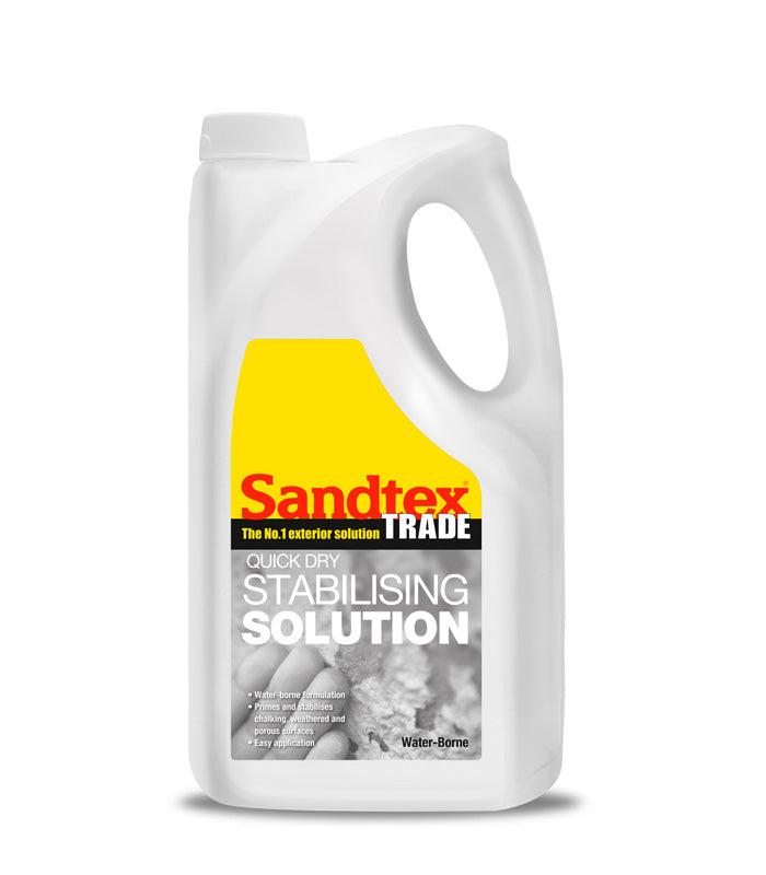 Sandtex Trade Quick Dry Water Based Stabilising Solution - Clear - 5L