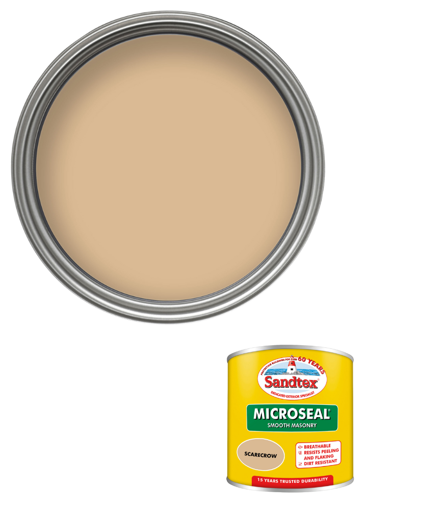 Sandtex 15 Year Microseal Smooth Masonry - Scarecrow - 150ml