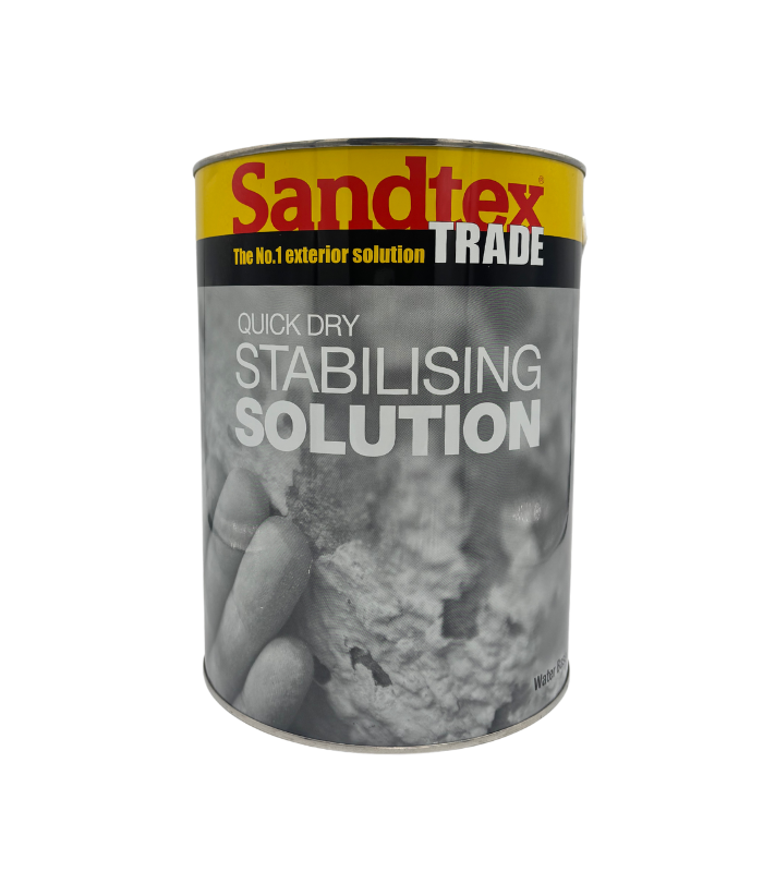 Sandtex Trade Quick Dry Water Based Stabilising Solution - Clear - 5 Litre