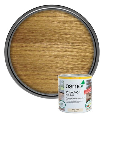 Osmo Polyx Hard Wax Oil - Clear - Satin - 125ml