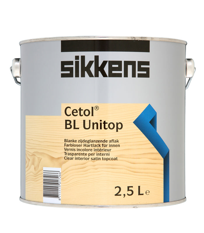 Sikkens Cetol BL Unitop Varnish - 2.5 Litres - Colourless (003)