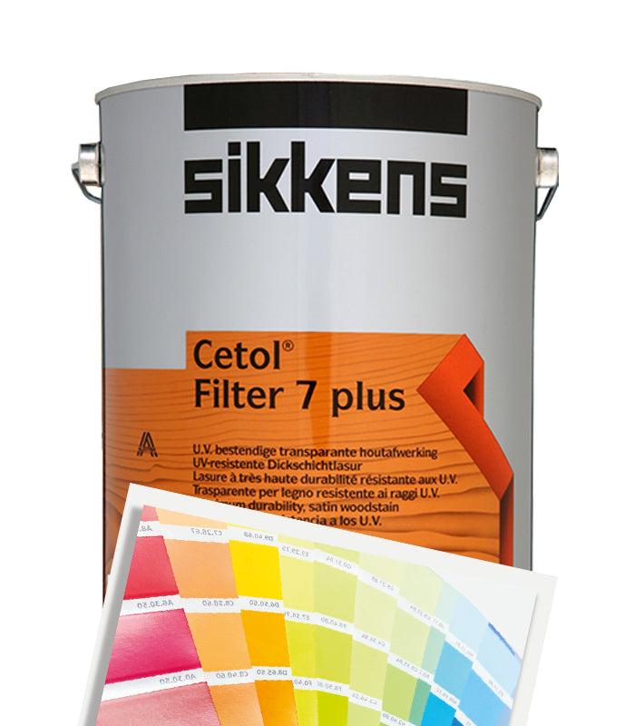 Sikkens Cetol Filter 7 Plus - 5L - Tinted Mixed Colour