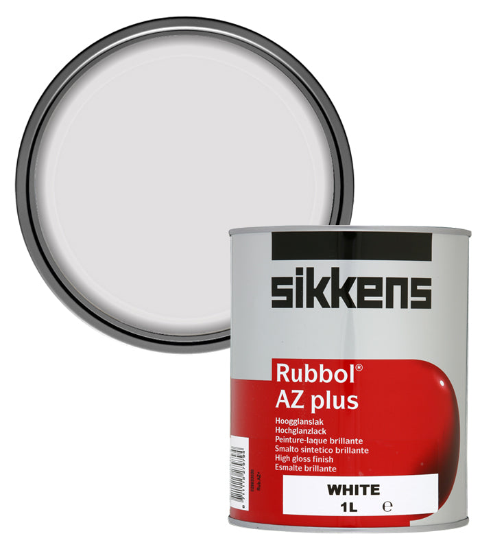 Sikkens Rubbol AZ Plus Paint - 1 Litre - White