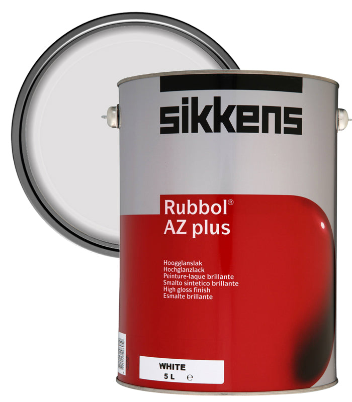 Sikkens Rubbol AZ Plus Paint - 5 Litres - White