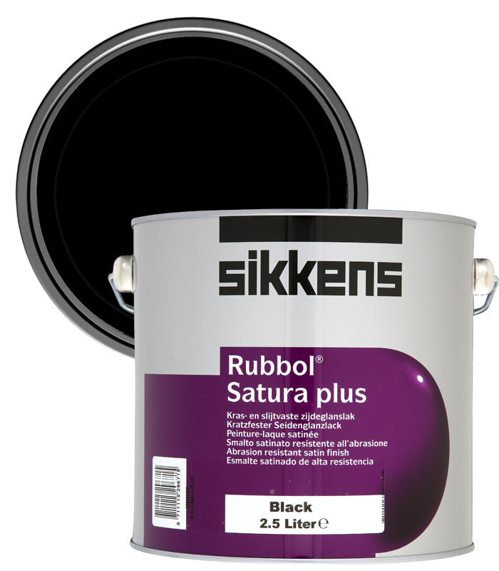Sikkens Rubbol Satura Plus Paint - 2.5 Litre - Black