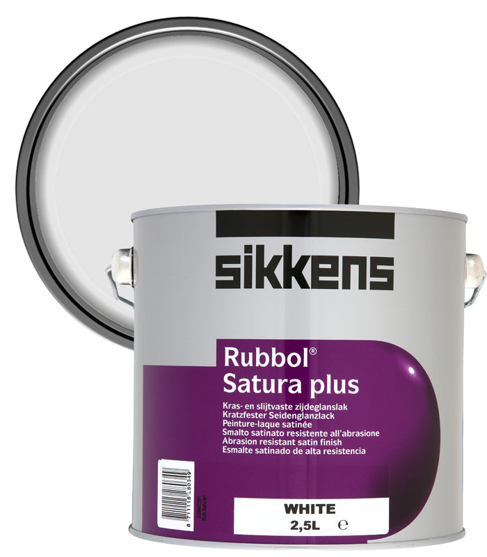 Sikkens Rubbol Satura Plus Paint - 2.5 Litre - White