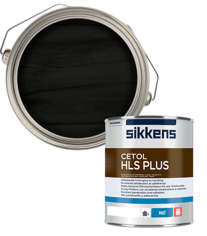 Sikkens Cetol HLS Plus Woodstain Paint - 1 Litre - Dark Oak (009)