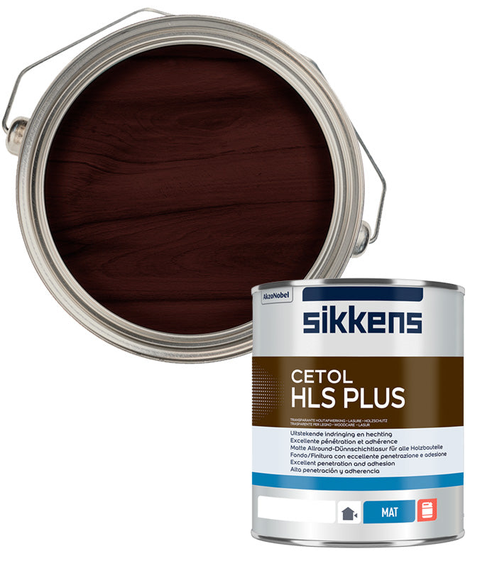 Sikkens Cetol HLS Plus Woodstain Paint - 1 Litre - Rosewood (048)