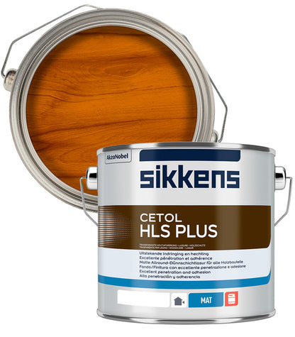 Sikkens Cetol HLS Plus Woodstain Paint - 2.5 Litre - Mahogany (045)