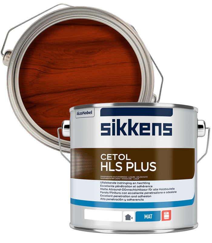Sikkens Cetol HLS Plus Woodstain Paint - 2.5 Litre - Teak (085)