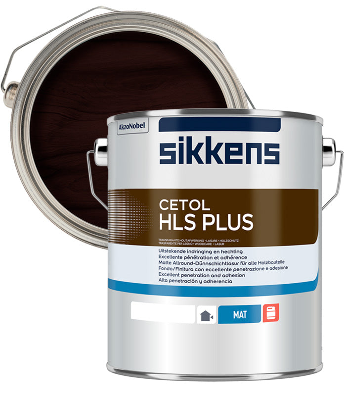 Sikkens Cetol HLS Plus Woodstain Paint - 5 Litre - Ebony (020)