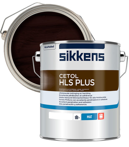Sikkens Cetol HLS Plus Woodstain Paint - 5 Litre - Ebony (020)