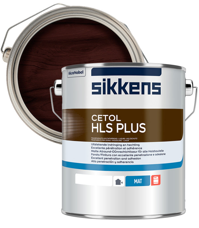 Sikkens Cetol HLS Plus Woodstain Paint - 5 Litre - Rosewood (048)