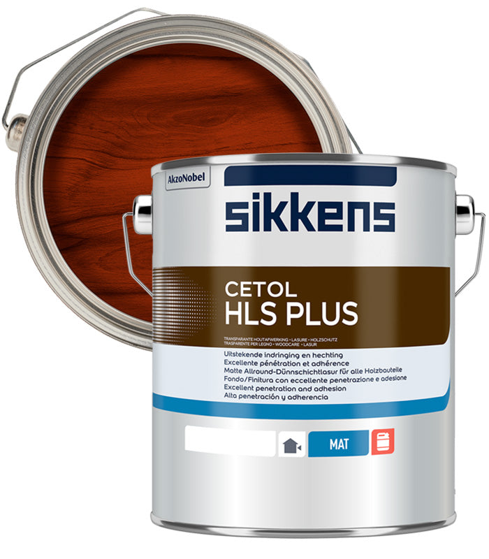 Sikkens Cetol HLS Plus Woodstain Paint - 5 Litre - Teak (085)