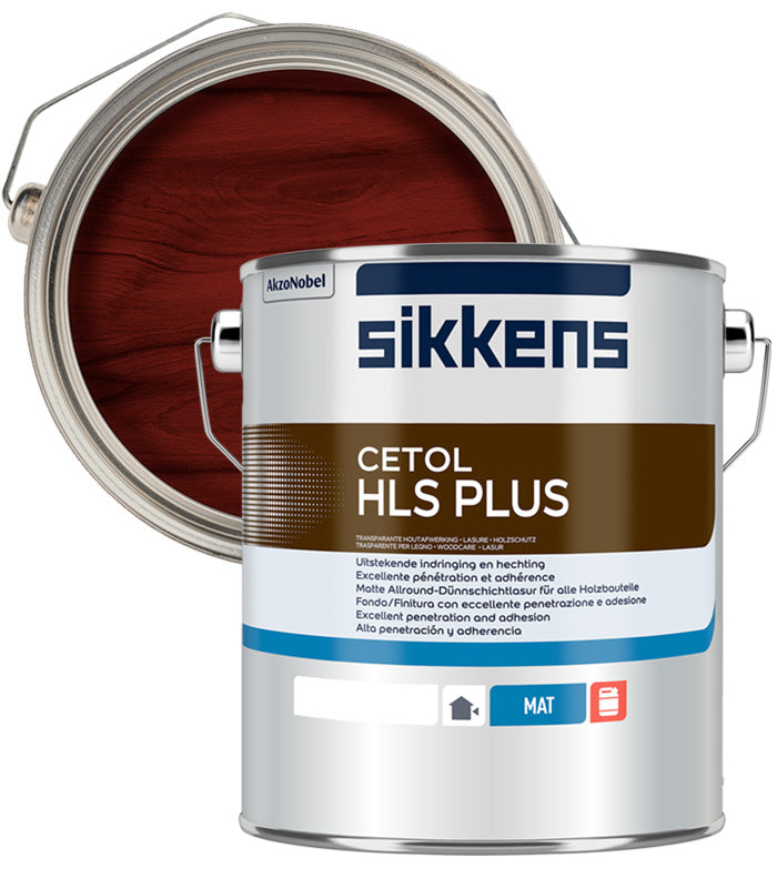 Sikkens Cetol HLS Plus Woodstain Paint - 5 Litre - Walnut (010)
