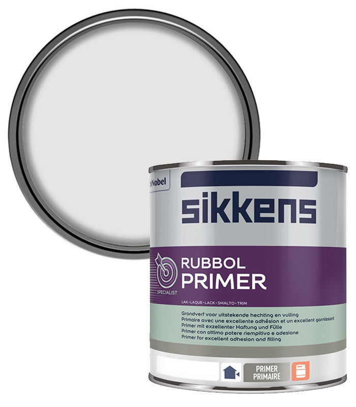 Sikkens Rubbol Primer Plus Paint - 2.5 Litre - White