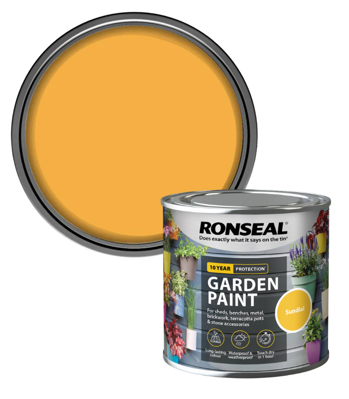 Ronseal Garden Paint - Sundial - 250ml