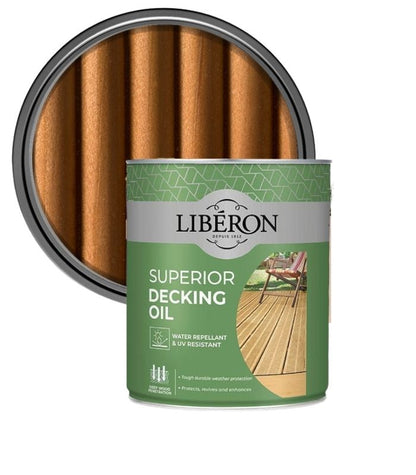 Liberon Superior Decking Oil - Teak - 2.5 Litre