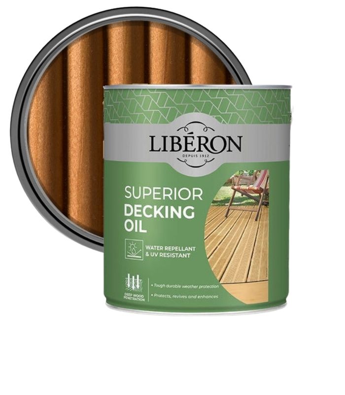 Liberon Superior Decking Oil - Teak - 5 Litre