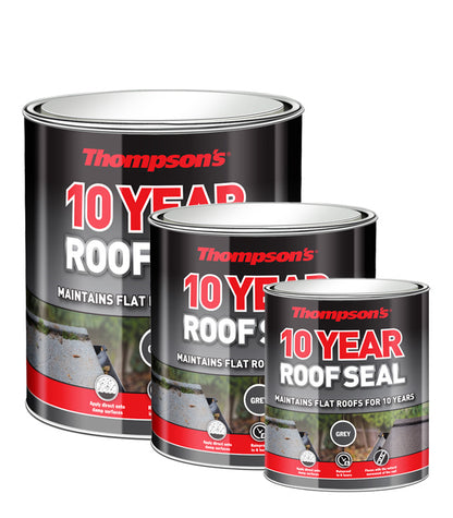 Thompsons 10 Year Roof Seal - Black or Grey - All Sizes