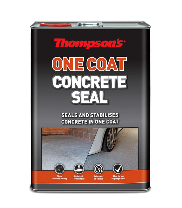 Thompsons One Coat Concrete Seal Clear 5 Litre Next Day Paint