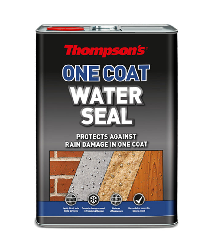 Thompsons One Coat Water Seal - High Performance Waterproofing - 5L