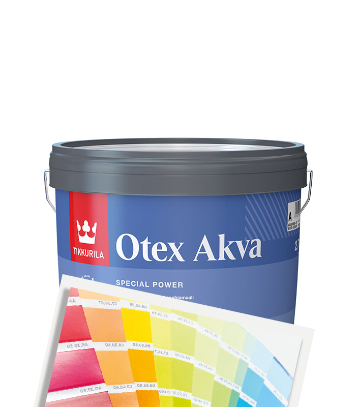 Tikkurila Otex Akva - 3L - Tinted Mixed Colour