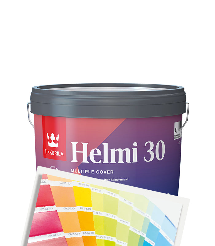 Tikkurila Helmi 30 - 3L - Tinted Mixed Colour