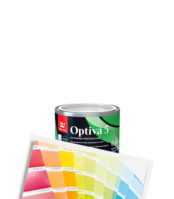 Tikkurila Optiva Matt 5 - 500ml - Tinted Mixed Colour