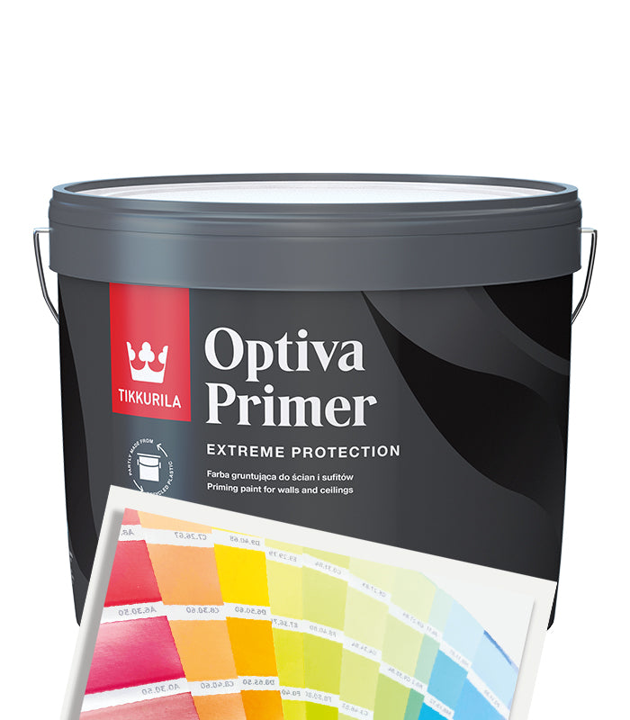 Tikkurila Optiva Primer - 10L - Tinted Mixed Colour
