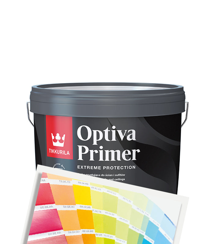 Tikkurila Optiva Primer - 3L - Tinted Mixed Colour