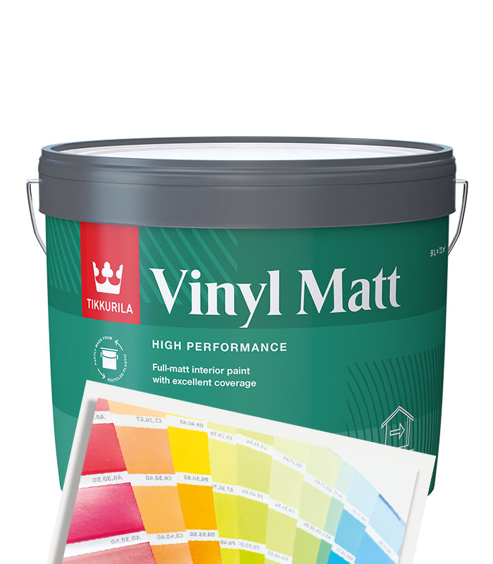 Tikkurila Vinyl Matt - 10L - Tinted Mixed Colour