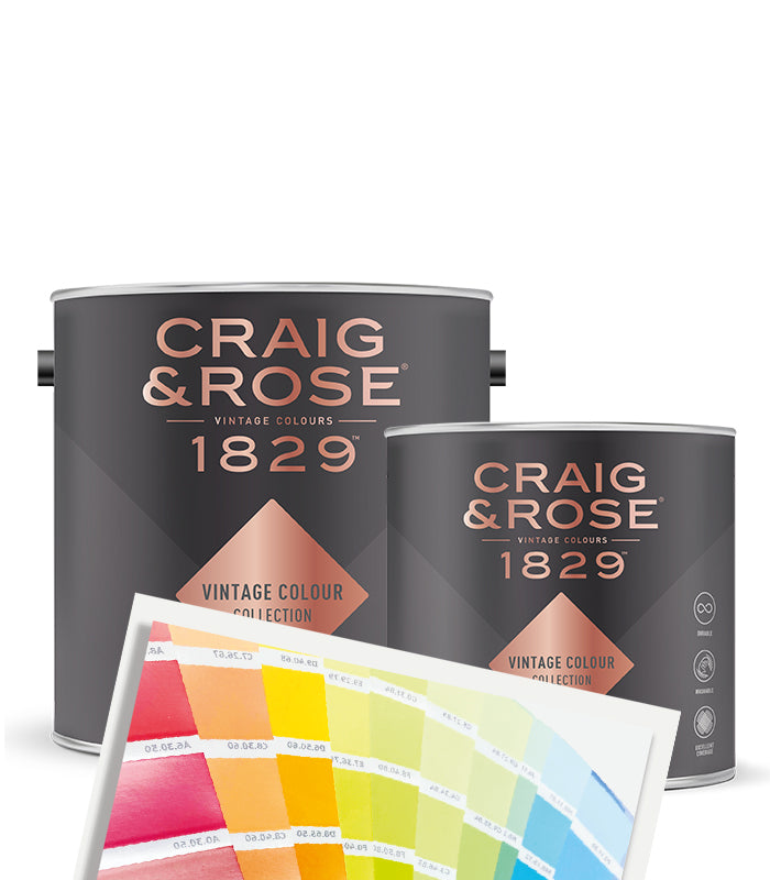 Craig & Rose 1829 Vintage Collection - Eggshell - Tinted Colour Match
