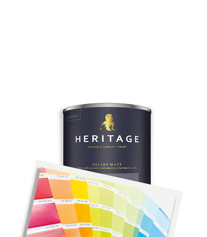 Dulux Heritage Velvet Matt Paint - 1 Litre - Tinted Colour Match