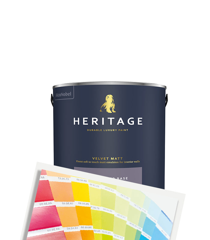 Dulux Heritage Velvet Matt - 2.5L - Tinted Mixed Colour