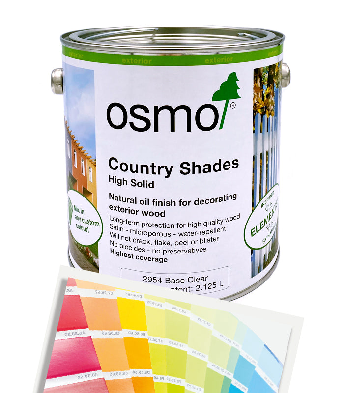 Osmo Country Shades - 2.5L - Tinted Mixed Colour