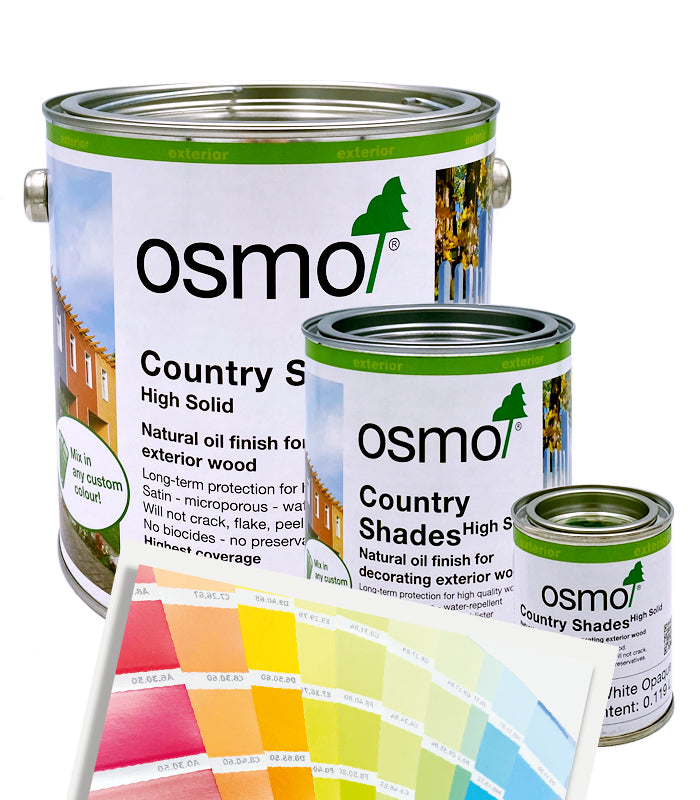 Osmo Country Shades - Tinted Colour Match