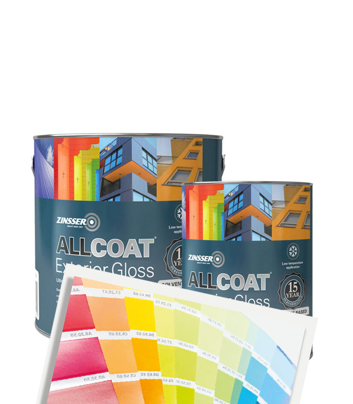 Zinsser AllCoat (Solvent Based) Exterior Gloss - Tinted Colour Match