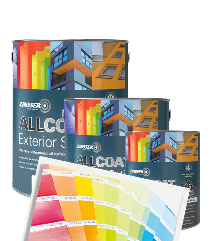 Zinsser AllCoat (Solvent Based) Exterior Satin - Tinted Colour Match