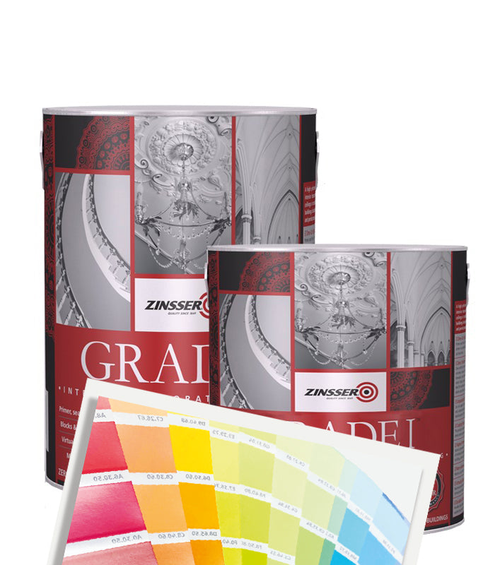 Zinsser Grade 1 - High Performance Mould Resistant Paint - Tinted Colour Match