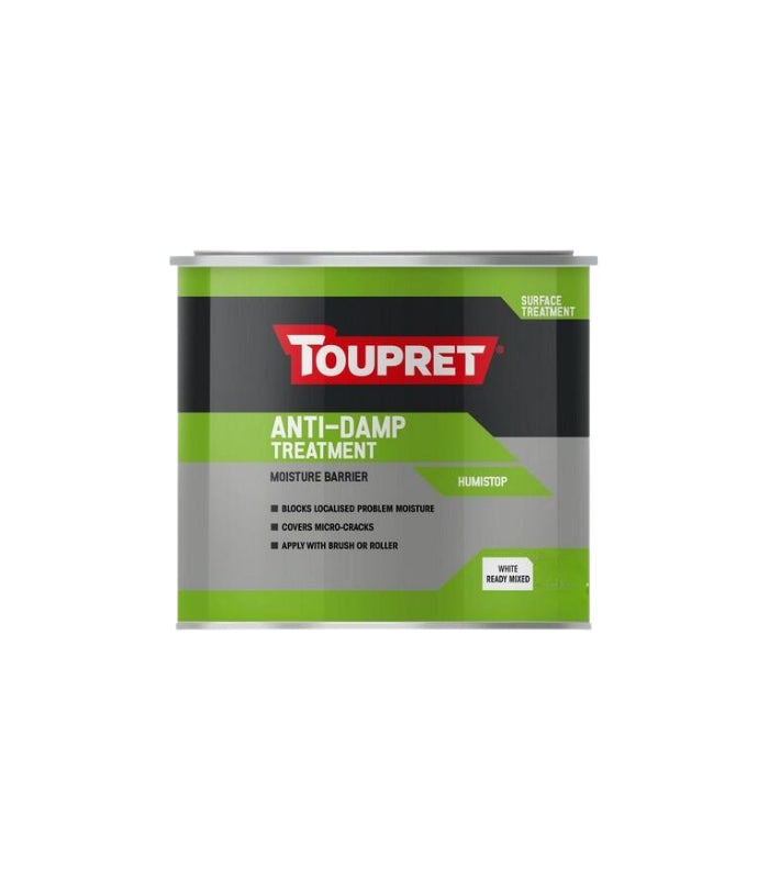 Toupret Anti Damp Treatment - White - 1kg