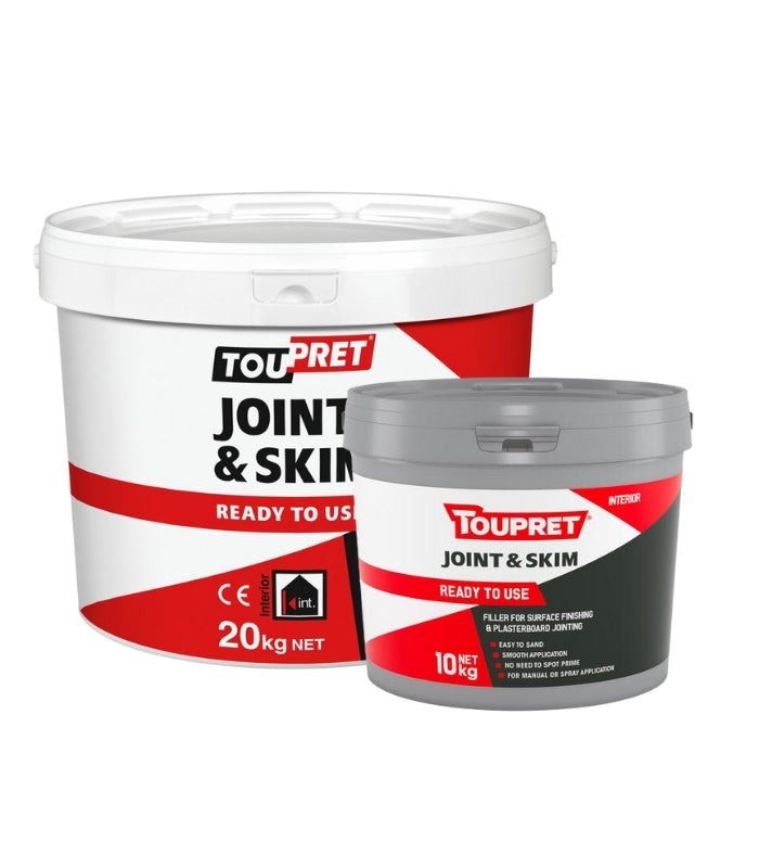 Toupret Interior Joint & Skim - White - Ready to use