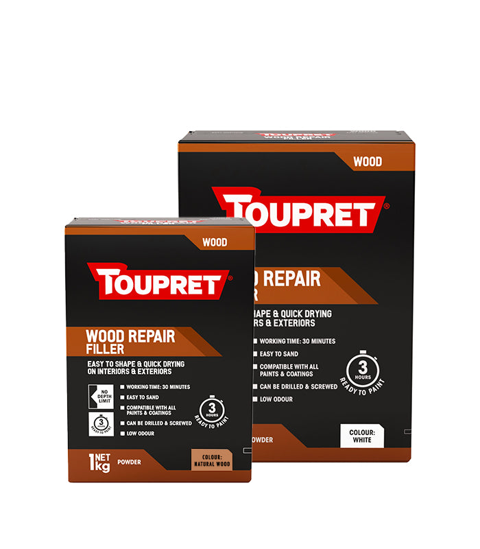 Toupret Quick Dry Wood Repair Filler - Powder
