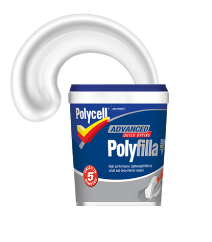Polycell Advanced Polyfilla Filler - Ready Mixed Tub - 600ml