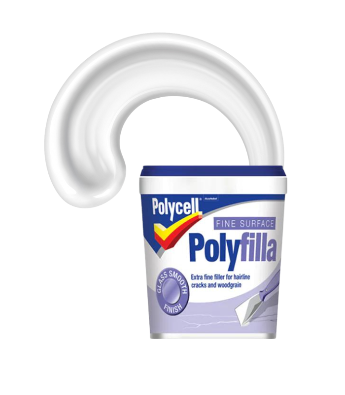 Polycell Polyfilla Fine Surface Filler - Ready Mixed Tub - 500g