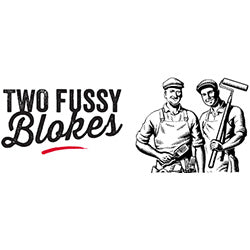 Two Fussy Blokes Logo